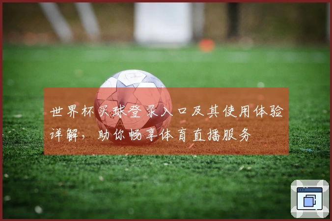 世界杯买球登录入口及其使用体验详解,助你畅享体育直播服务